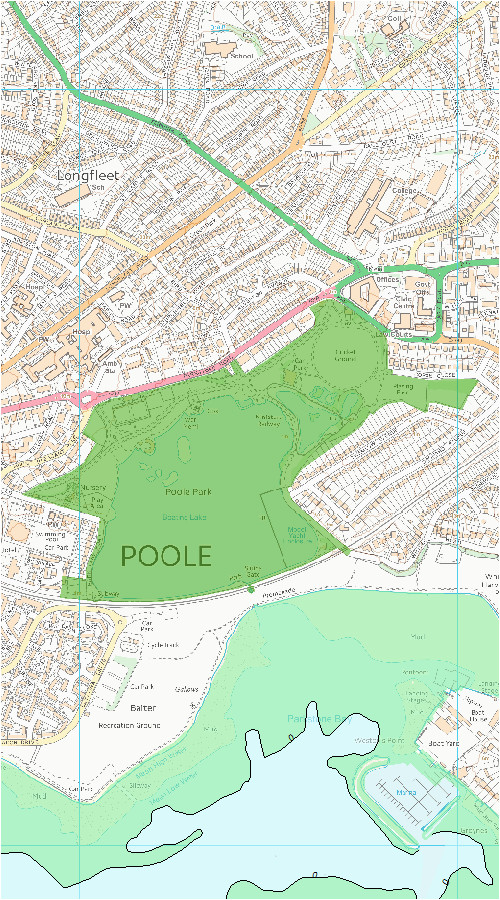 Poole England Map Poole Park Poole 1001588 Historic England