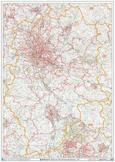 Postcode Map France 51 Best Postcode Maps Images In 2015 Map Wall Maps Scale Map