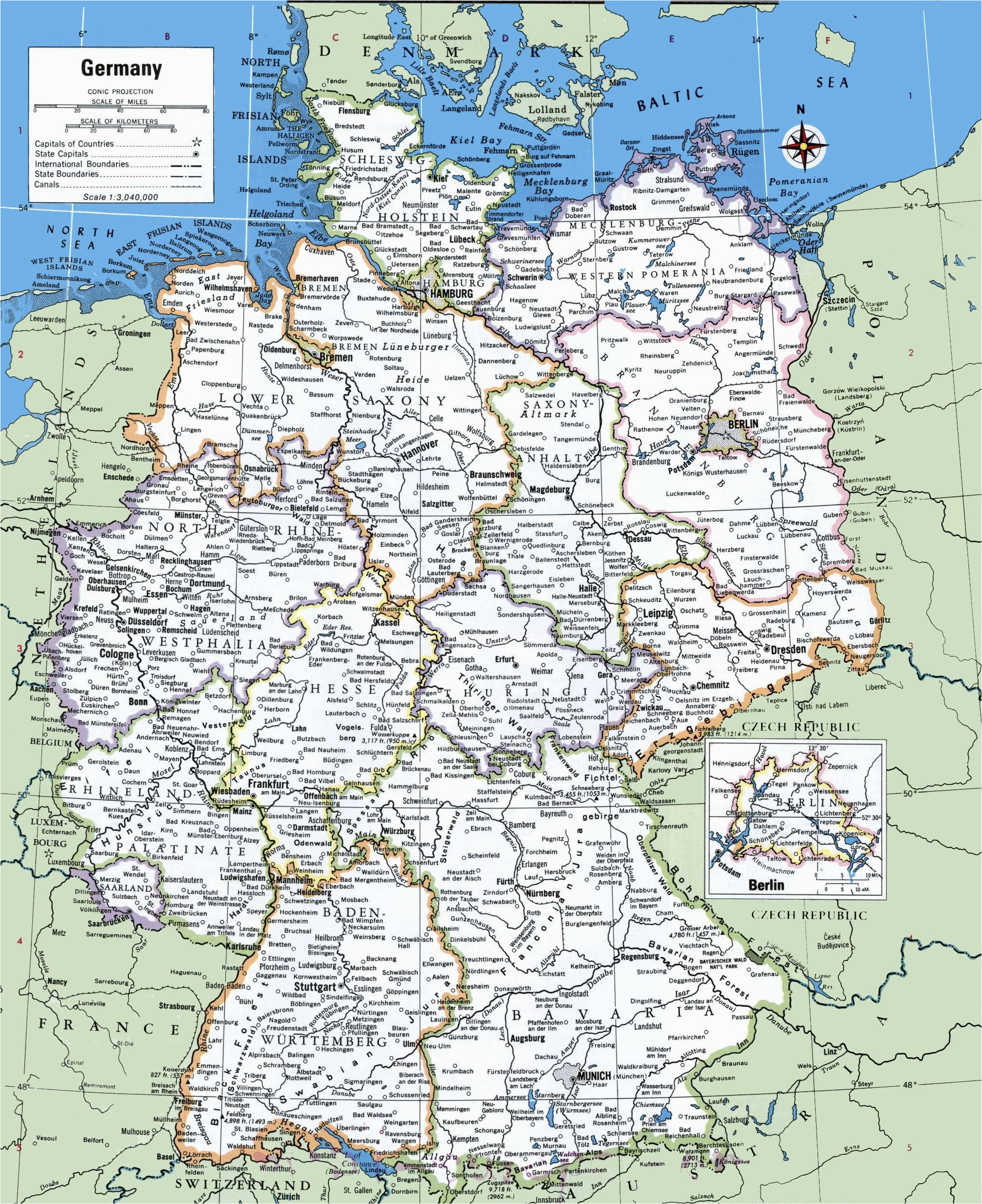 Printable Map Of England with towns and Cities Map Of Germany with Cities and towns Traveling On In 2019