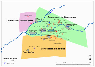 Ronchamp France Map Bassin Minier De Ronchamp Et Champagney Wikipedia