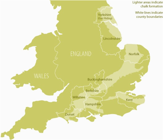 Salisbury Plain England Map Stonehenge and the Ice Age why is Salisbury Plain Different