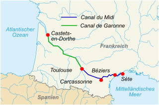 Sete France Map Canal Du Midi Wikipedia Sete France Map Canal Du Midi Wikipedia