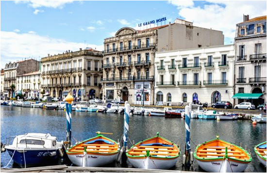 Sete France Map Little Venice In Sete France Picture Of Sete Herault