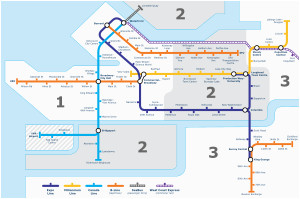 Skytrain Canada Line Map Canada Line Wikivisually