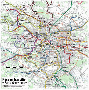 Sncf Map Of France Transilien Wikipedia Sncf Map Of France Transilien Wikipedia