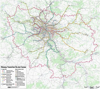 Sncf Map Of France Transilien Wikipedia Sncf Map Of France Transilien Wikipedia