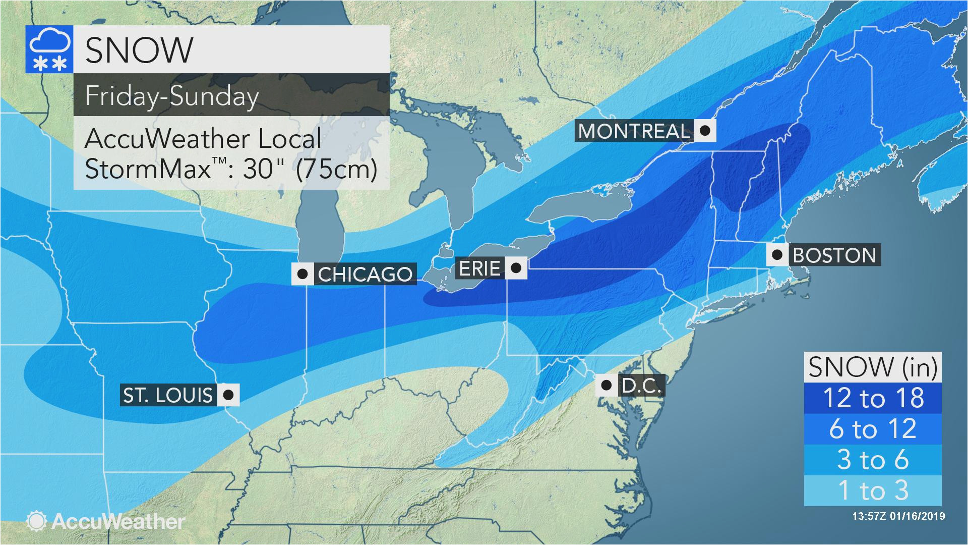 Snow Coverage Map Canada Snowstorms to Deliver One Two Punch to northeast This Week