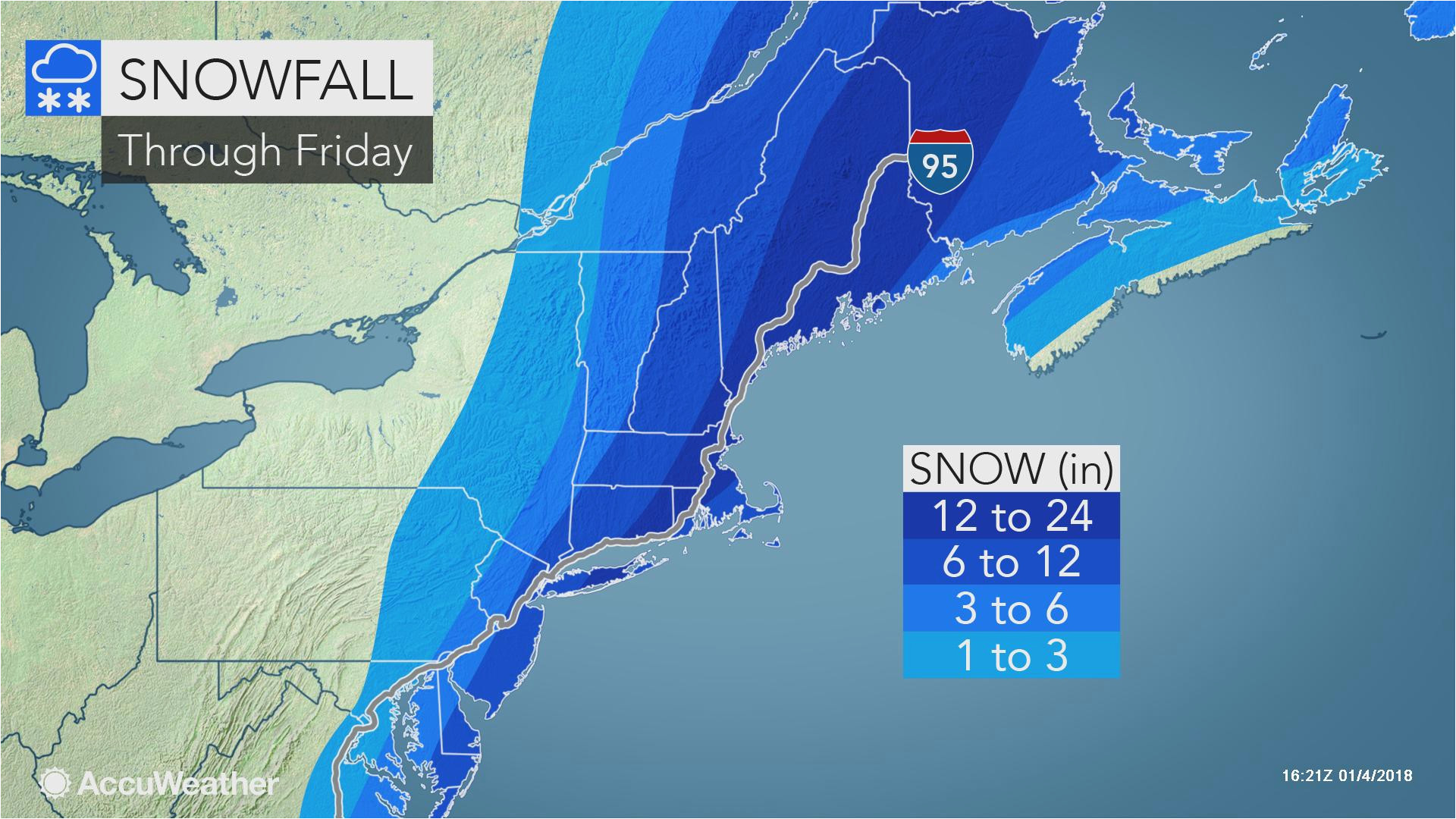 Snowfall Map New England Snowstorm Pounds Mid atlantic Eyes New England as A Blizzard