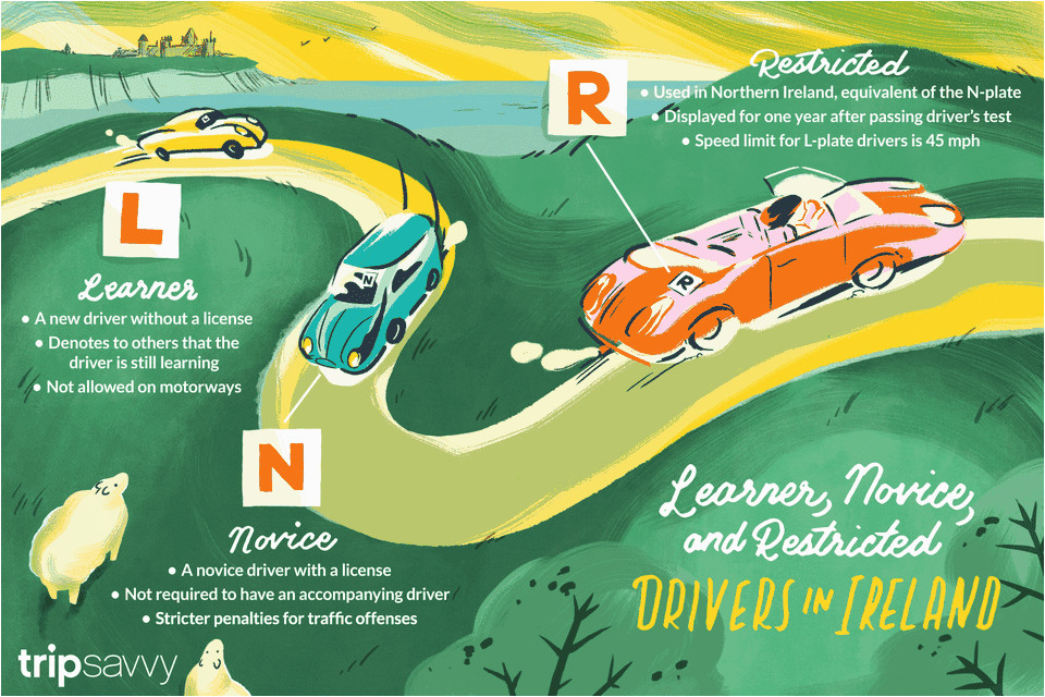 Speed Limits Ireland Map Ireland S Drivers Plates Explained