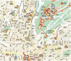 Street Map Of Granada Spain Leaflets and Maps Of Granada Turismo De Granada