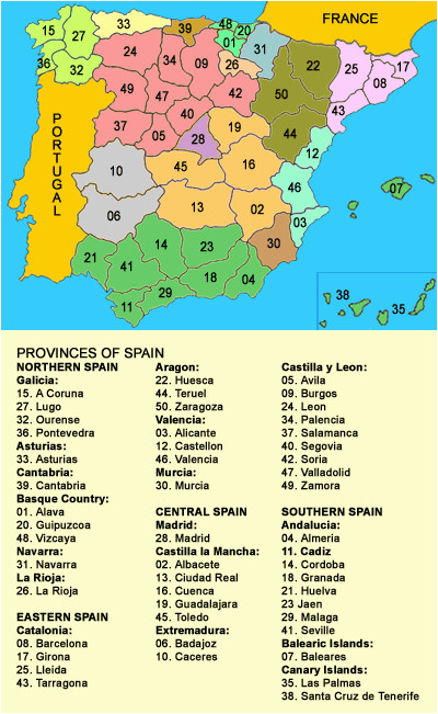 The Way Spain Map Map Of Provinces Of Spain Travel Journal Ing In 2019 Provinces