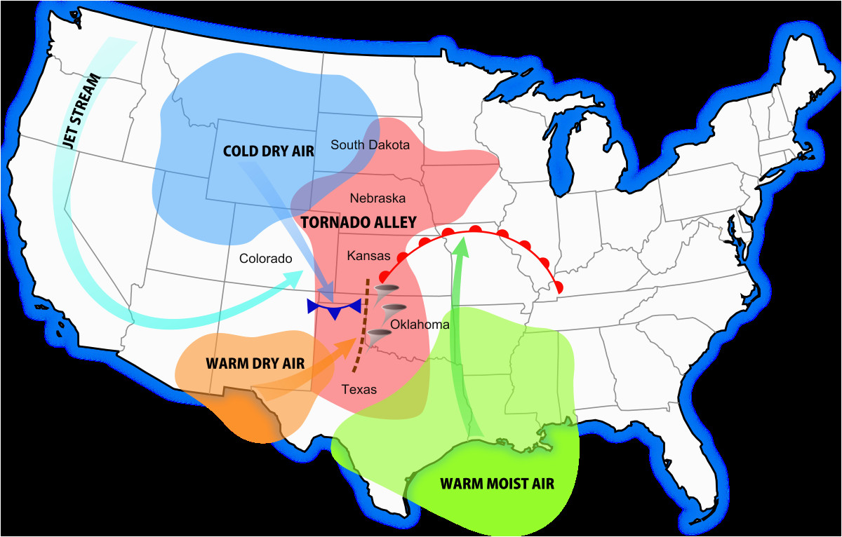 Tornado Alley Canada Map tornado Alley Wikipedie