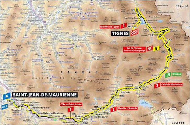 Tour De France Stage 19 Map A 2019 Es tour De France Aotvonala Terkepek Szintrajzok Flowcycle