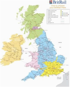Train Map England 9 Best Britrail England Images In 2019 British Rail Train