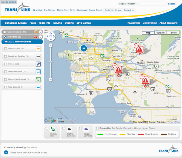 Translink Canada Line Map the Buzzer Blog A Translink S Olympic Communications Centre