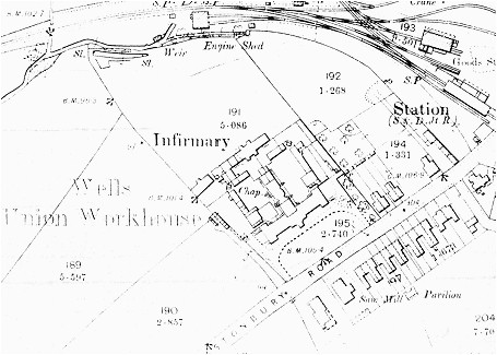 Wells England Map the Workhouse In Wells somerset