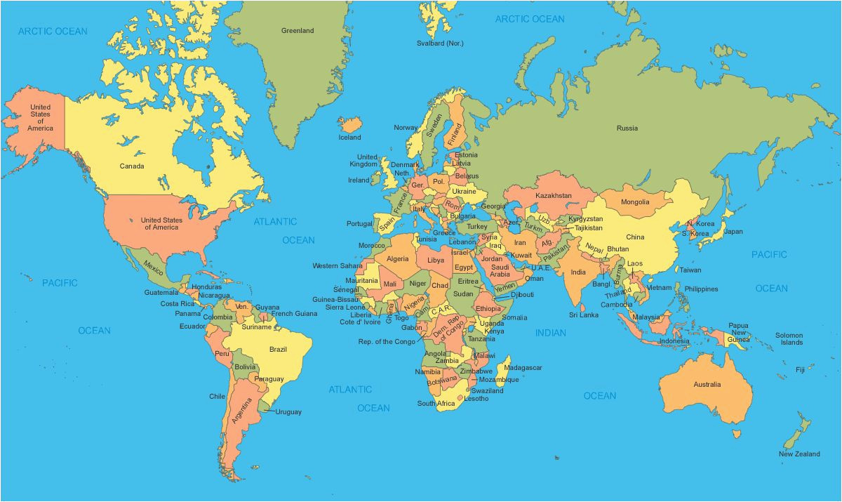 Where is England On the Map Of the World Political Map Of the World A World Maps World Map with