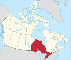 Where is Ontario Canada On A Map Ontario Wikipedia