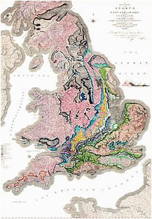 William Smith Geological Map Of England Geologic Map Wikipedia