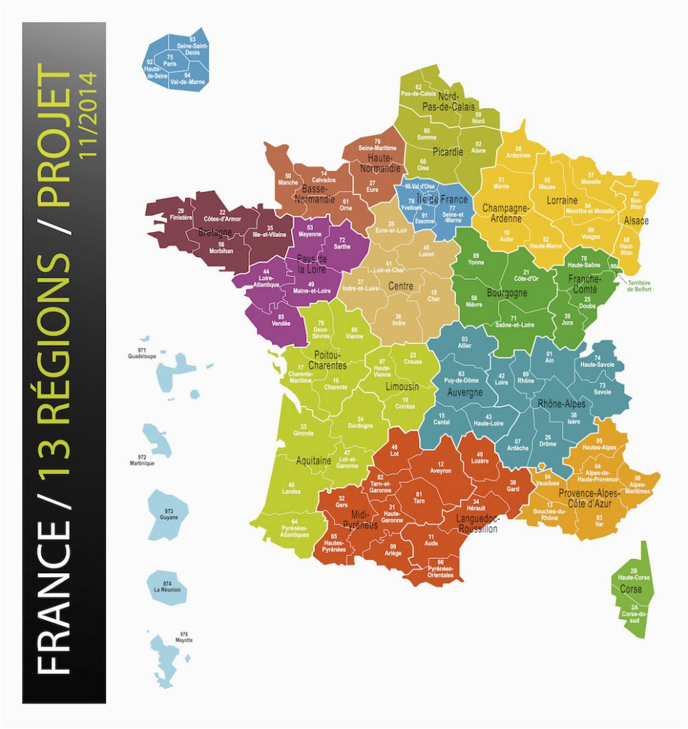 World Heritage Sites France Map New Map Of France Reduces Regions to 13