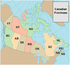 Www Canada Map Provinces Canada Maps and Canada Travel Guide Canadian Province Maps