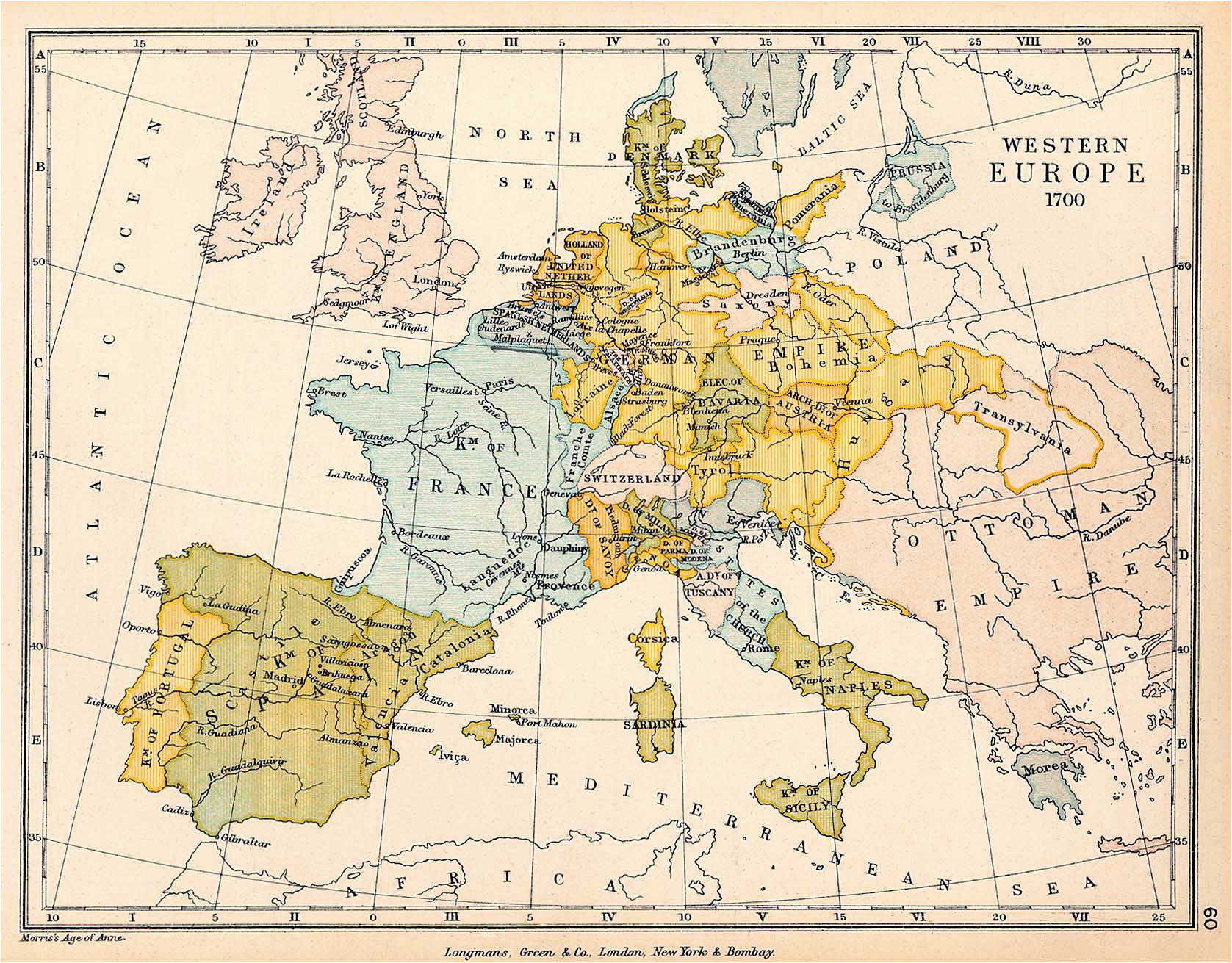 18 Century Europe Map atlas Of European History Wikimedia Commons