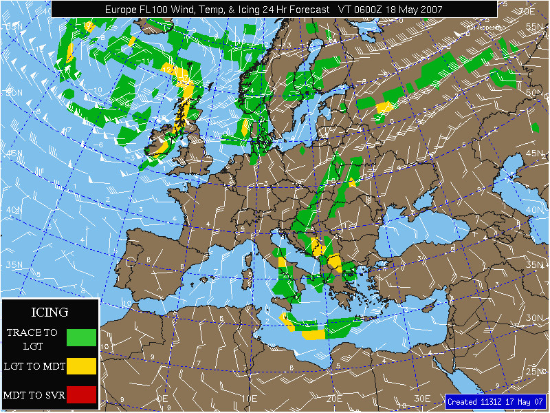 Aviation Weather Maps Europe Turkey Aviation Weather and Weather forecasts