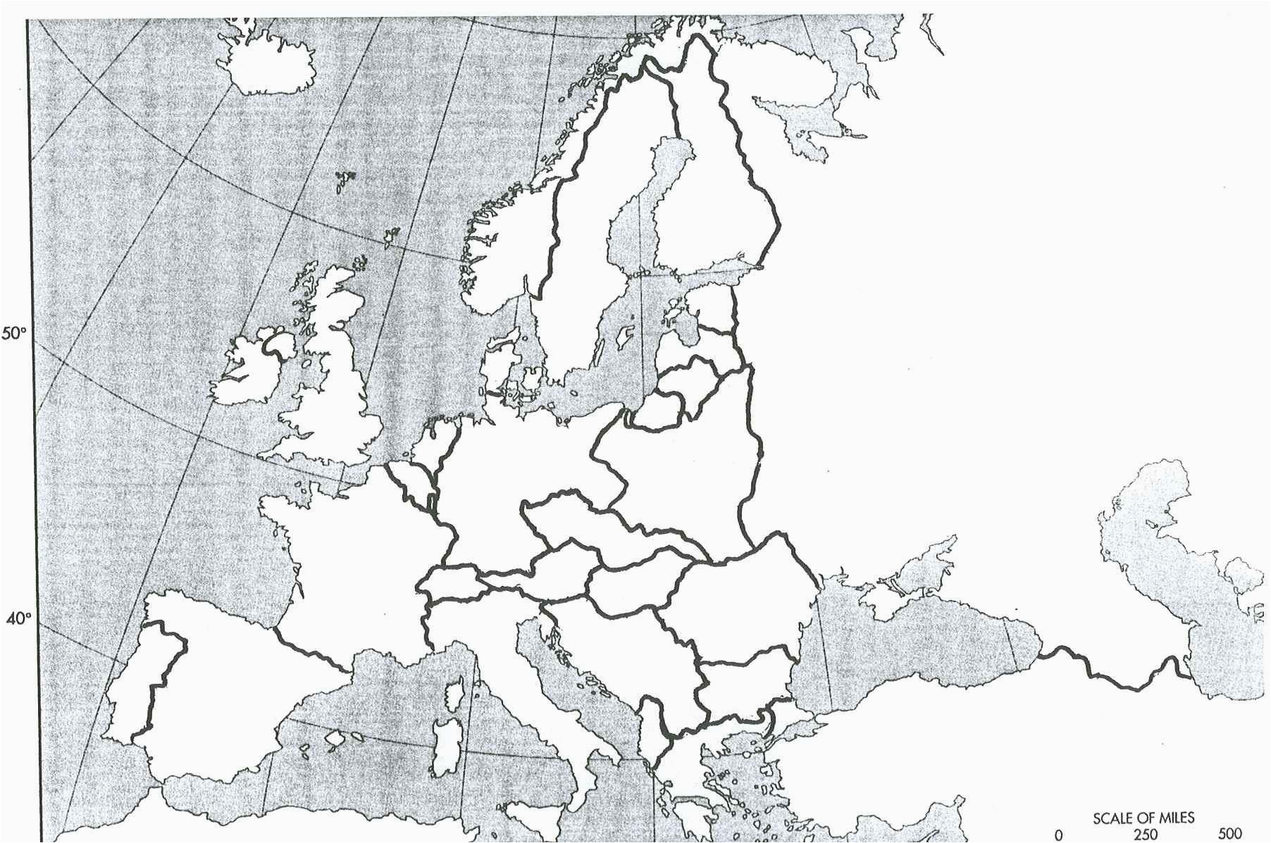 Blank Map Of Europe before Ww1 Ww2 Blank Map