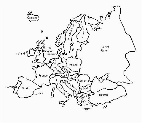 Blank Map Of Europe During Ww2 Outline Of Europe During World War 2 Title Of Lesson An