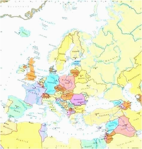 Clear Map Of Europe Map Europe Major Cities Pergoladach Co