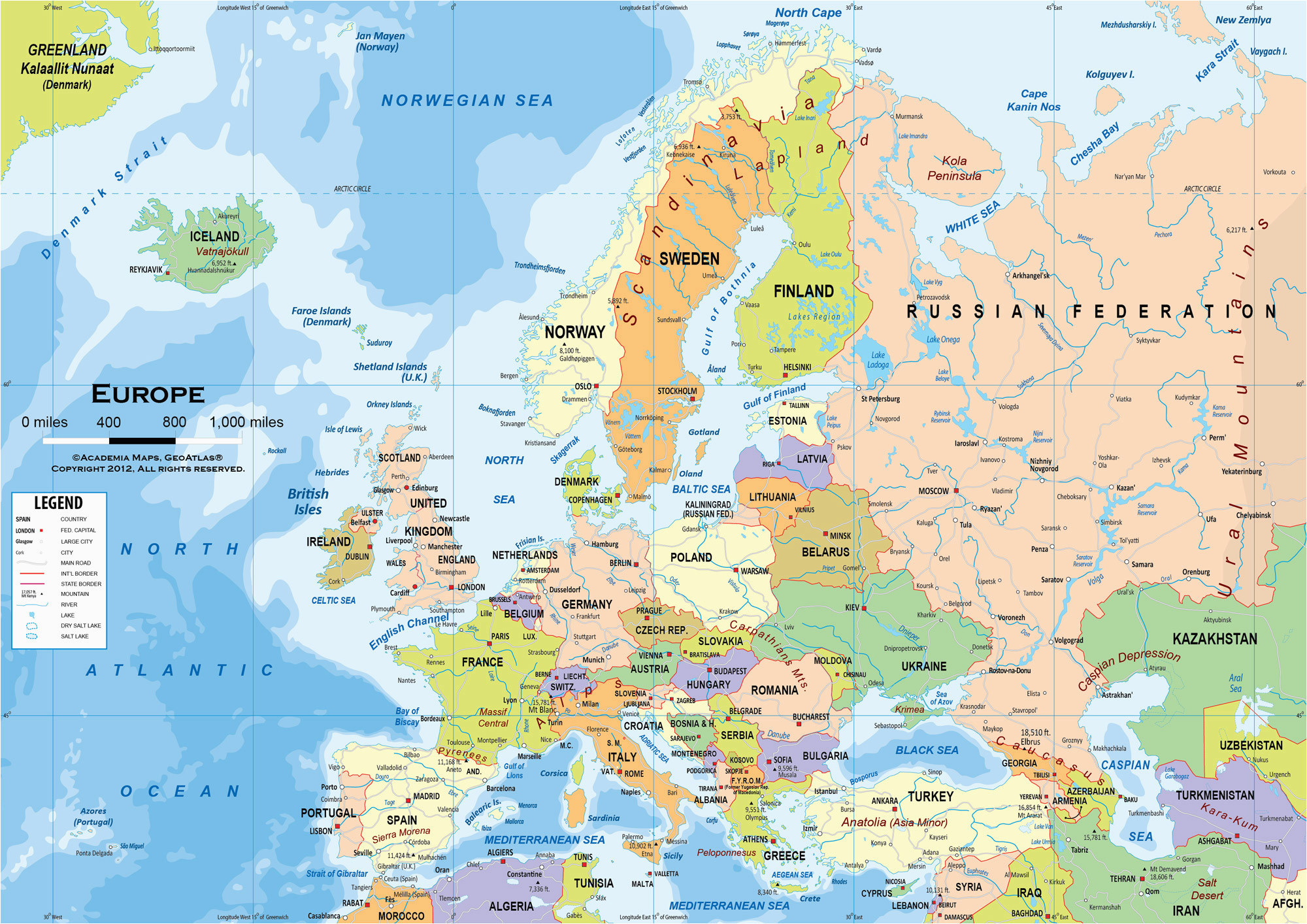 Downloadable Map Of Europe Map Of Europe Wallpaper 56 Images