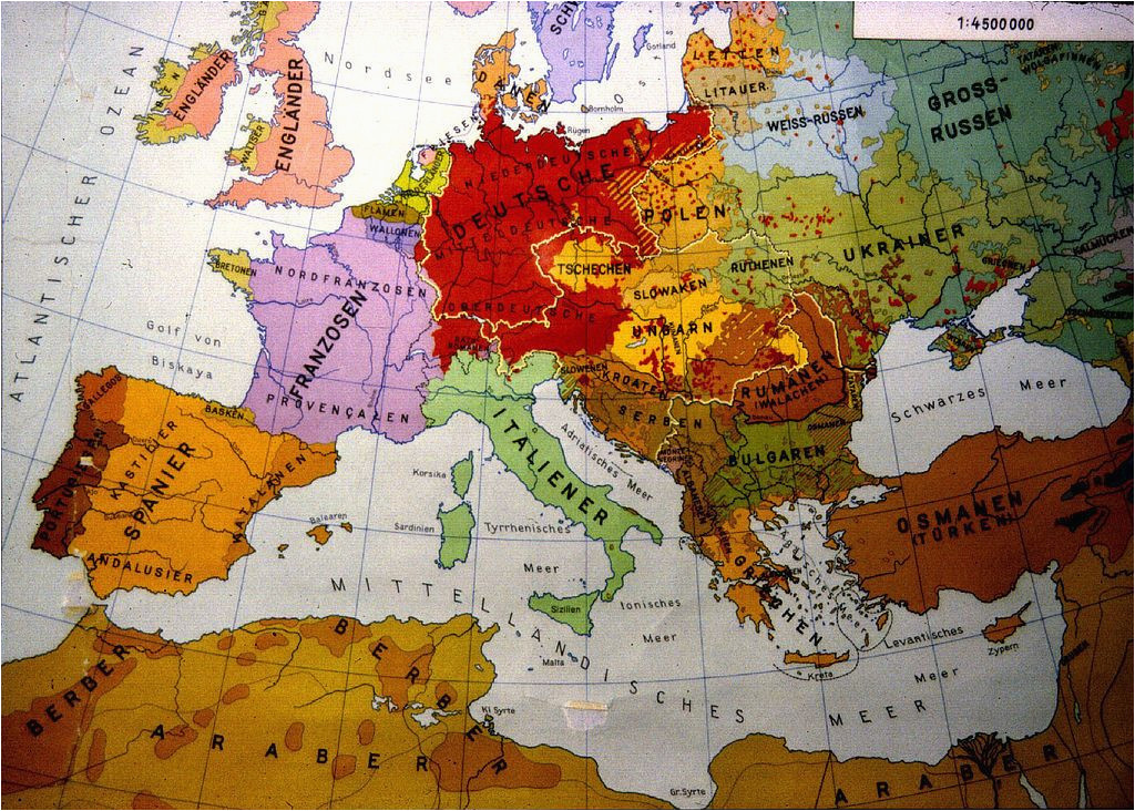 Ethnic Map Of Europe 1914 European Ethnic Map 1914 Map Europe Maps European Map