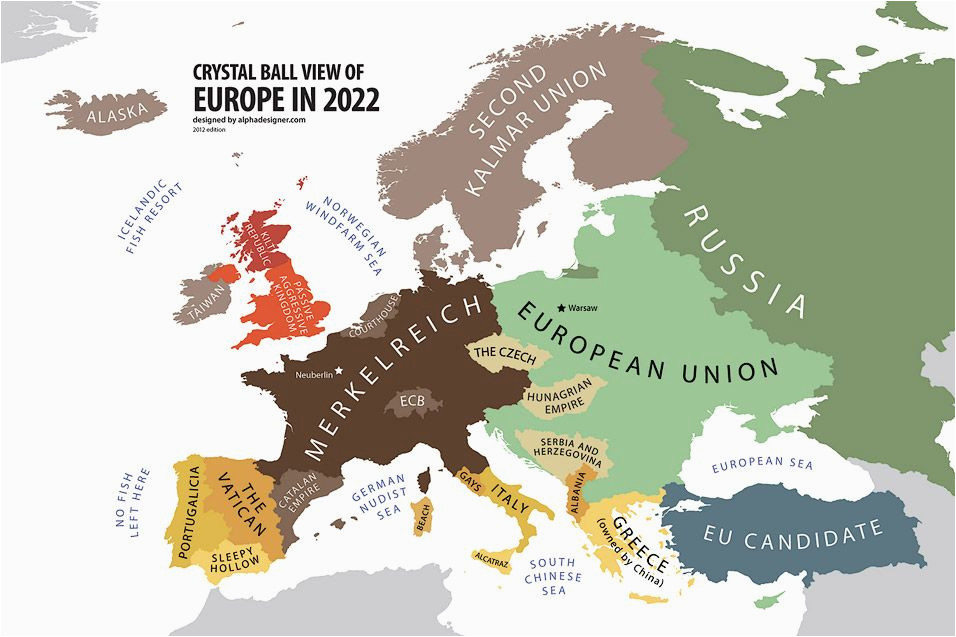 Europe Future Map Europe According to the Future Land Of Maps Map Funny