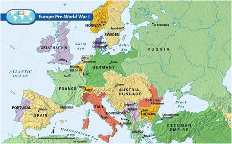 Europe In 1918 Map Europe Pre World War I Bloodline Of Kings World War I