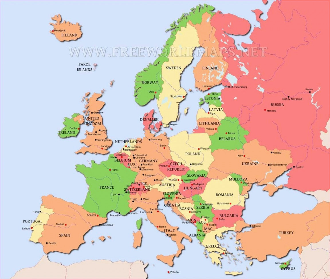 Europe Map Post Ww1 Europe Map after Ww1 Climatejourney org