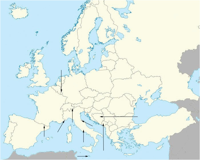 Europe Map Quiz Sporcle Europe Map with Capitals Game