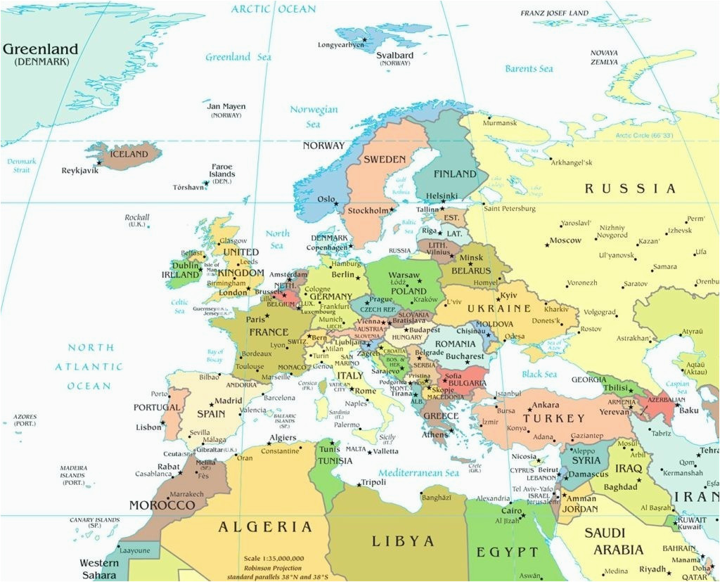 Europe Map with Seas 36 Intelligible Blank Map Of Europe and Mediterranean