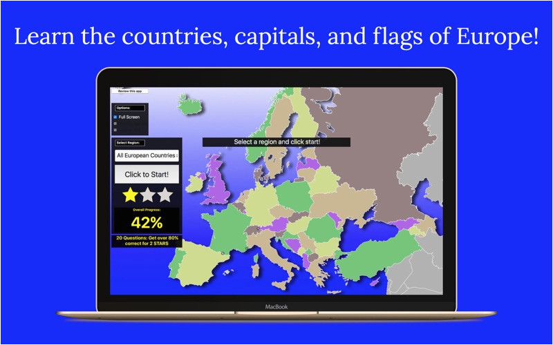 Interactive Europe Map Quiz Europe Map Quiz App Price Drops