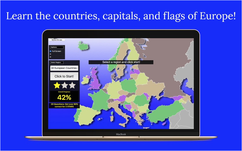 Learn Map Of Europe Europe Map Quiz App Price Drops