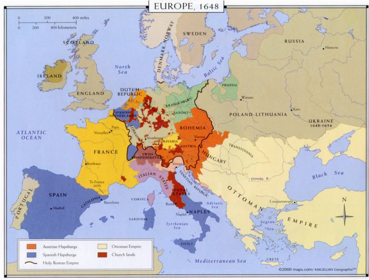 Map Of 16th Century Europe Revolutions In 16th Century Western Europe Protestant