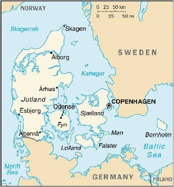 Map Of Denmark and Europe Map Of Denmark Maps Maps I Love Maps In 2019 Denmark