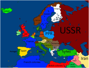 Map Of Europe In 1946 Maps for Mappers Historical Maps thefutureofeuropes Wiki
