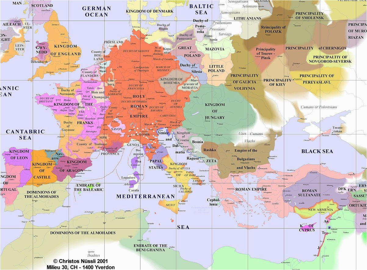Early Medieval Map