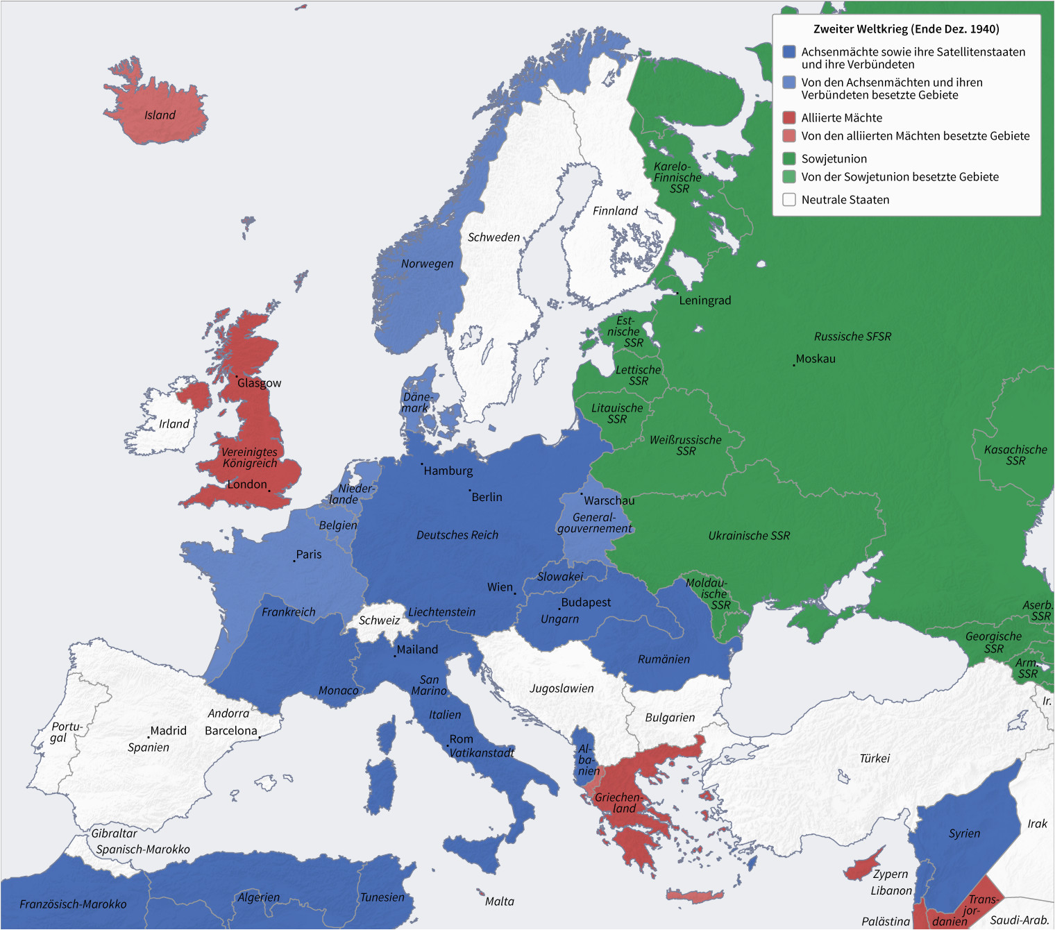 Wwii North Africa Maps Ww2 Map Of Europe Map Of Europ - vrogue.co