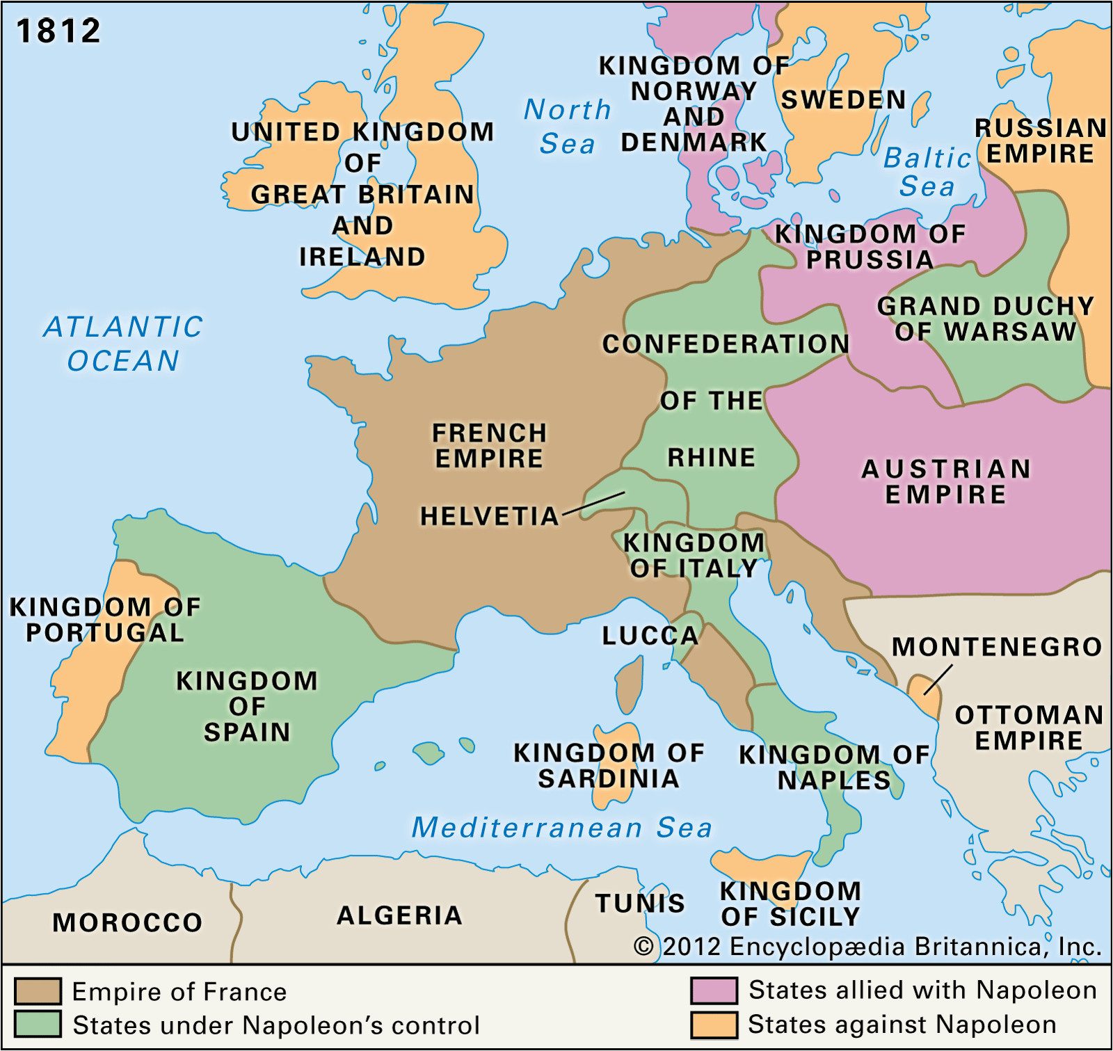 Map Of Europe Napoleonic Wars Napoleonic Wars Summary Combatants Maps Britannica Com
