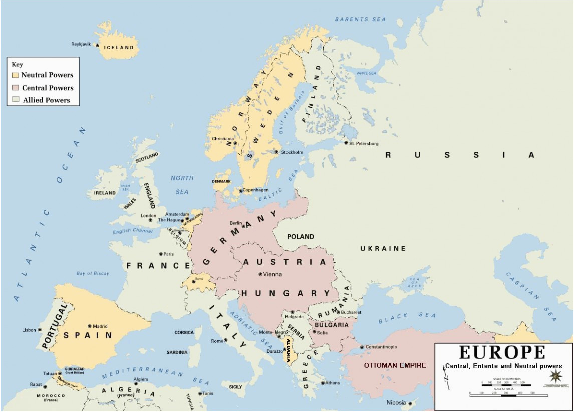 Map Of Europe Post Ww1 Map Of Europe Post Ww1 Climatejourney org