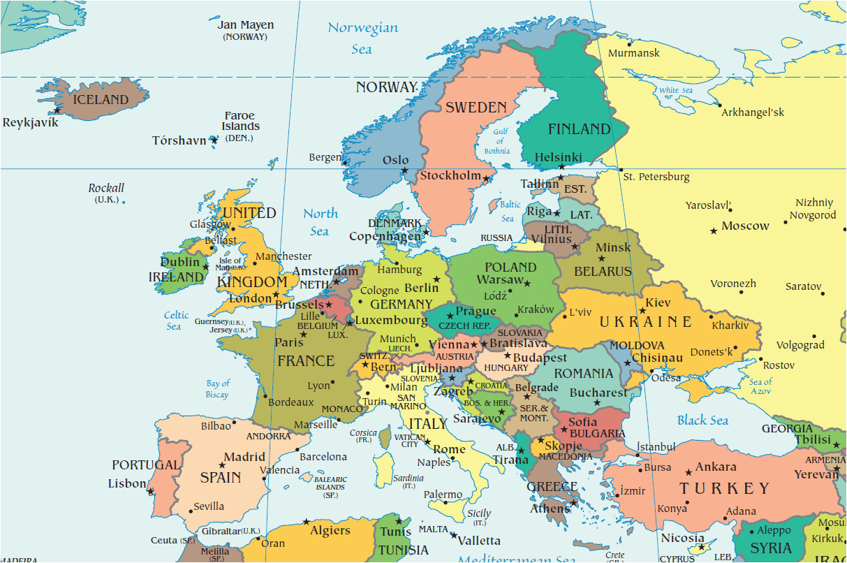 Map Of Europe with Capital Cities Europe City Map Paris Trip 2013 In 2019 Europe Facts