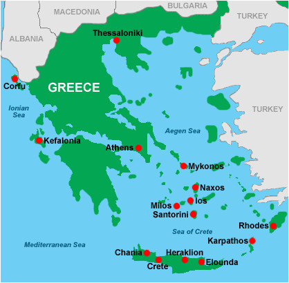 Map Of Greece In Europe Greece Map Greece Sept 2014 In 2019 Greece Travel