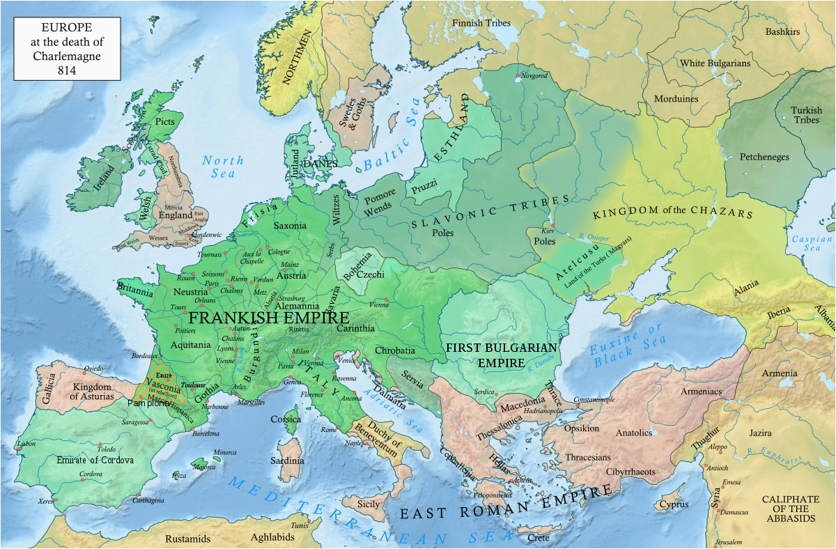 Map Of Late Medieval Europe Early Middle Ages Wikipedia | secretmuseum