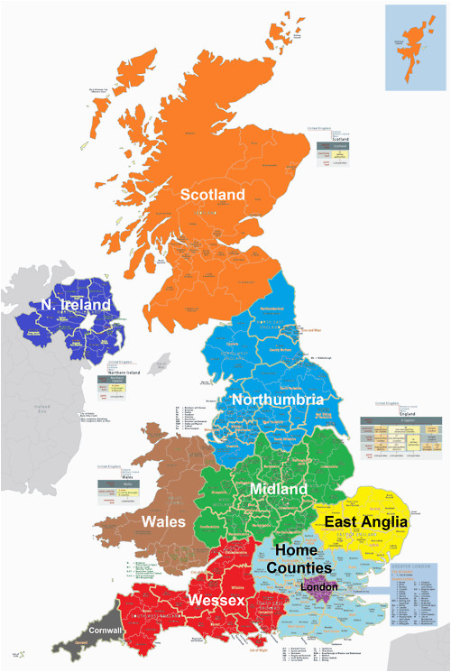 Map Of Uk and Europe Map Uk Divided Into 10 States Random Fascination Map